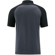 JAKO Sport Polo Competition 2.0 (100% Polyester) anthracite grey/black Kids