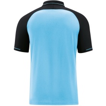 JAKO Sport Polo Competition 2.0 (100% Polyester) aqua blue/black Kids