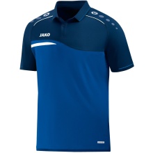 JAKO Sport Polo Competition 2.0 (100% Polyester) royal blue/marine blue Children