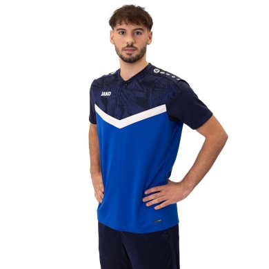 JAKO Sport Polo Iconic (Polyester Micro Mesh) royal blue/navy blue Men's