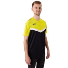 JAKO Sport Polo Iconic (Polyester Micro Mesh) black/yellow men's