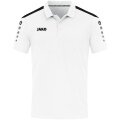 JAKO Sport Polo Power (Mixed fabric, durable) white Men