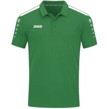 JAKO Sport Polo Power (Mixed Fabric, Durable) Green Men