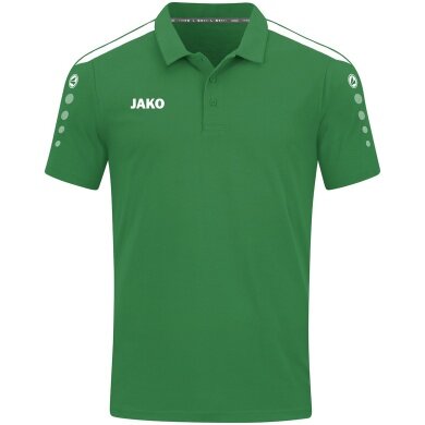 JAKO Sport Polo Power (Mixed Fabric, Durable) Green Men