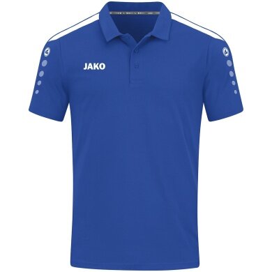 JAKO Sport Polo Power (Mixed fabric, durable) royal blue Men