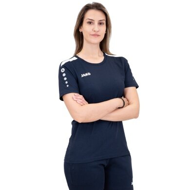 JAKO Sport-Shirt Power (durable, comfortable to wear) navy blue Women