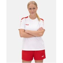 JAKO Sport Shirt Jersey Power (Polyester Interlock, durable) white/red Women