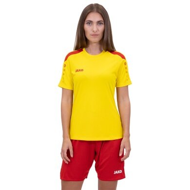 JAKO Sport-Shirt Jersey Power (Polyester Interlock, durable) yellow/red Women