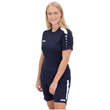 JAKO Sport Shirt Jersey Power (Polyester Interlock, durable) navy blue Women