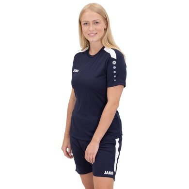 JAKO Sport Shirt Jersey Power (Polyester Interlock, durable) navy blue Women