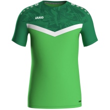 JAKO Sport T-shirt Iconic (Polyester Micro Mesh) green/dark green children