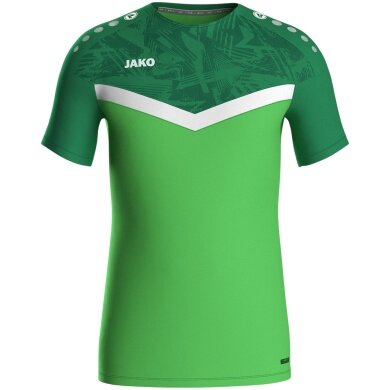 JAKO Sport T-shirt Iconic (Polyester Micro Mesh) green/dark green children