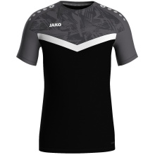 JAKO Sport T-shirt Iconic (Polyester Micro Mesh) black/anthracite grey children