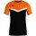 JAKO Sport T-shirt Iconic (Polyester Micro Mesh) black/neon orange children