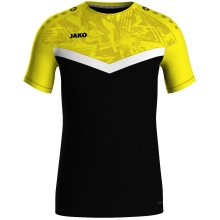 JAKO Sport T-shirt Iconic (Polyester Micro Mesh) black/yellow Kids