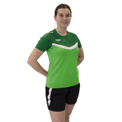 JAKO Sport Shirt Iconic (Polyester Micro Mesh) green/dark green Ladies