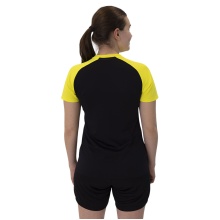 JAKO Sport T-shirt Iconic (Polyester Micro Mesh) black/yellow Ladies