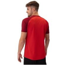 JAKO Sport T-shirt Iconic (Polyester Micro Mesh) red/burgundy men's