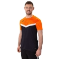 JAKO Sport T-shirt Iconic (Polyester Micro Mesh) black/neon orange Men's