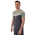 JAKO Sport T-shirt Iconic (Polyester Micro Mesh) charcoal grey/mint green men's