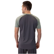 JAKO Sport T-shirt Iconic (Polyester Micro Mesh) charcoal grey/mint green men's