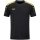 JAKO Sport T-shirt Jersey Power (Polyester Interlock, durable) black/yellow Men