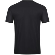 JAKO Sport T-shirt Jersey Power (Polyester Interlock, durable) black/yellow Men