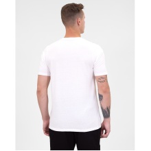 JAKO Sport T-shirt Power (durable, comfortable to wear) white Men