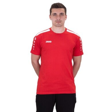 JAKO Sport T-shirt Power (durable, comfortable feel) red Men