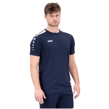 JAKO Sport T-shirt Power (durable, comfortable to wear) navy blue Men