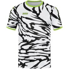 JAKO Sport T-shirt Jersey Animal (Polyester Interlock, comfortable to wear) white/black/green Men