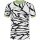 JAKO Sports T-shirt Jersey Animal (Polyester Interlock, comfortable feel) white/black/green Kids