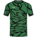 JAKO Sport T-shirt Jersey Animal (Polyester Interlock, comfortable to wear) green/black Men