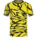 JAKO Sport T-shirt Jersey Animal (Polyester Interlock, comfortable to wear) yellow/black Men