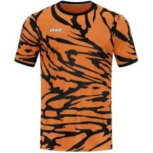 JAKO Sport T-shirt Jersey Animal (Polyester Interlock, comfortable to wear) orange/black Men