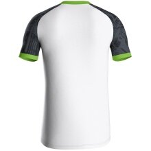 JAKO Sport T-shirt Jersey Iconic (Polyester Interlock) white/black/green Kids