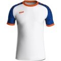 JAKO Sport T-shirt Jersey Iconic (Polyester Interlock) white/royal blue/orange Kids