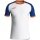 JAKO Sport T-shirt Jersey Iconic (Polyester Interlock) white/royal blue/orange Kids