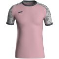 JAKO Sport T-shirt Jersey Iconic (Polyester Interlock) pink/grey Kids