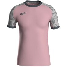 JAKO Sport T-shirt Jersey Iconic (Polyester Interlock) pink/grey Kids