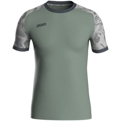 JAKO Sport T-shirt Jersey Iconic (Polyester Interlock) mint green/grey Children