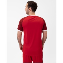 JAKO Sports T-shirt Jersey Iconic (Polyester Interlock) red/burgundy Men's