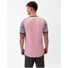 JAKO Sports T-shirt Jersey Iconic (Polyester Interlock) pink/light grey/charcoal grey Men's