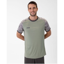 JAKO Sports T-shirt Jersey Iconic (Polyester Interlock) mint green/grey Men's