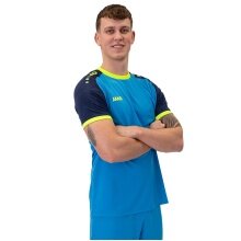 JAKO Sport T-shirt Jersey Iconic (Polyester Interlock) blue/navy blue/yellow Men