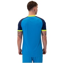 JAKO Sport T-shirt Jersey Iconic (Polyester Interlock) blue/navy blue/yellow Men