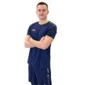 JAKO Sport T-shirt Jersey Iconic (Polyester Interlock) navy blue/marine blue/gold Men