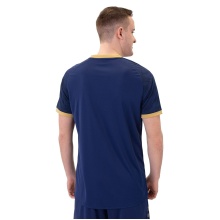 JAKO Sport T-shirt Jersey Iconic (Polyester Interlock) navy blue/marine blue/gold Men