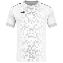 JAKO Sport T-shirt Jersey Pixel (breathable, quick-drying) white Kids