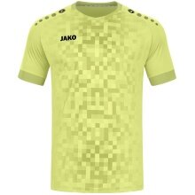 JAKO Sport T-shirt Jersey Pixel (breathable, quick-drying) yellow Kids